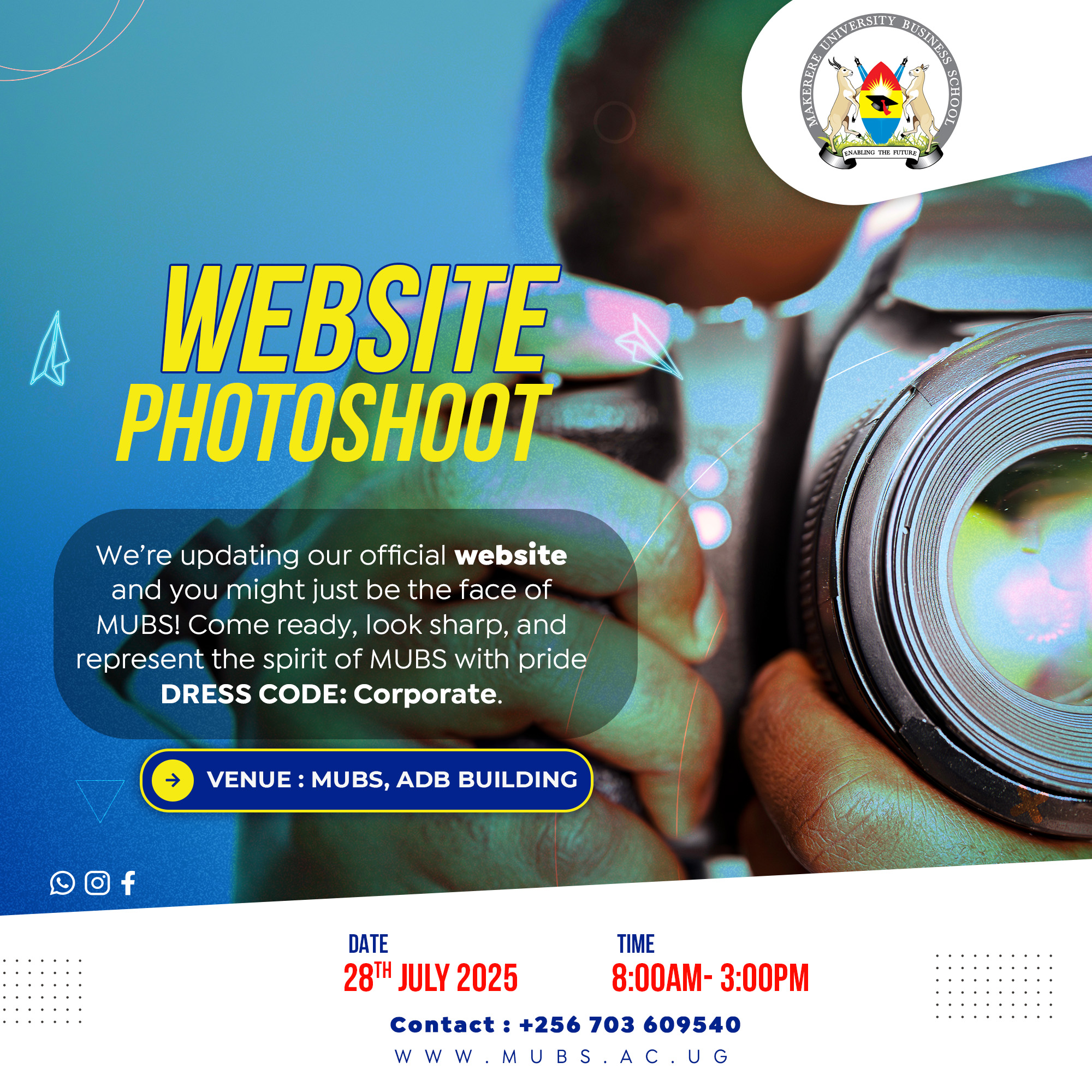 Makerere University Business School Staff Photoshoot